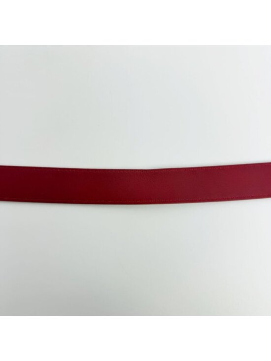Louis Vuitton Ceinture LV Cut Belt Leather White Red Multicolor Gold Vintage main image 7